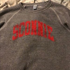 Wisconsin Apparel Sconnie long sleeved sweatshirt